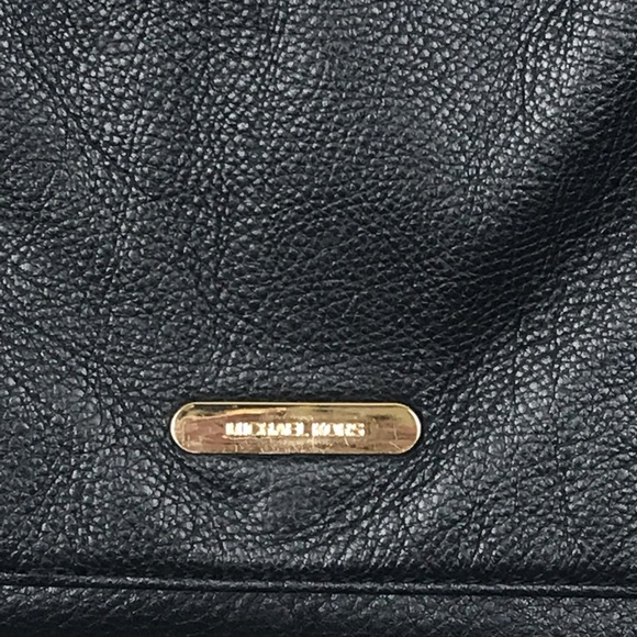 Michael Kors Oversized Black Leather Clutch - Picture 3 of 8